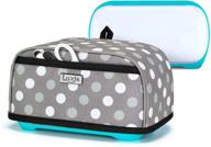 🎀 luxja cricut joy dust cover with front pocket for accessories - polka dot design logo