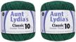 aunt lydias crochet thread forest logo
