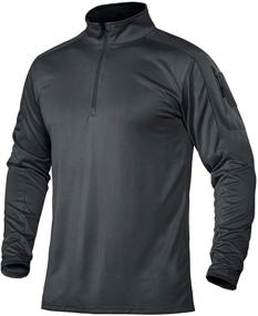 img 4 attached to TACVASEN Athletic Shirts Sleeve Workout Men's Clothing and Active