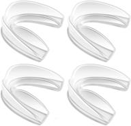 🌟 coolrunner mouth guard sports – 4 pack athletic mouth guards for maximum protection and customizable comfort – ideal for youth (12 years or older) логотип