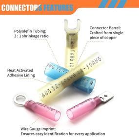 img 3 attached to Connectors Camtek Electrical Insulated Automotive Industrial Electrical