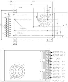 img 1 attached to 💡 eTopxizu 12V 30A DC Universal Regulated Switching Power Supply 360W - Ideal for CCTV, Radio, Computer Projects