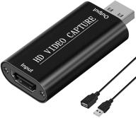 meiyin usb-захват видео с hdmi-портом - запись в full hd 1080p через usb 2.0 для цифровых зеркальных фотоаппаратов, видеокамер, action cam, facebook portal tv, потокового игрового процесса, преподавания, прямой трансляции логотип