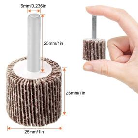 img 3 attached to Mounted Wheels Aluminum Abrasive Grinding