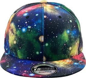 img 3 attached to KBETHOS KNW 1469ALL GX Galaxy Print Snapback Outdoor Recreation