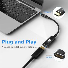 img 3 attached to 🔌 Atolla USB C to HDMI Adapter 4K@60Hz: MacBook Pro/Air, iPad Pro, Samsung S20 & More
