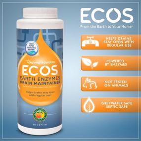 img 3 attached to ECOS Earth Enzymes Drain Maintainer: An Effective, Eco-Friendly Solution for Clog-Free Drains (2lbs)