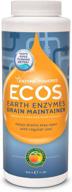 ecos earth enzymes drain maintainer: an effective, eco-friendly solution for clog-free drains (2lbs) logo