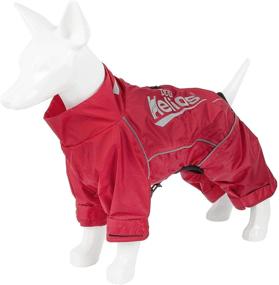 img 1 attached to 🐕 Enhance Safety and Comfort with Dog Helios 'Hurricanine' Waterproof and Reflective Full Body Dog Coat Jacket featuring Heat Reflective Technology