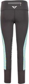 img 1 attached to TuffRider Athena EQUICOOL Children Tights Sports & Fitness in Other Sports