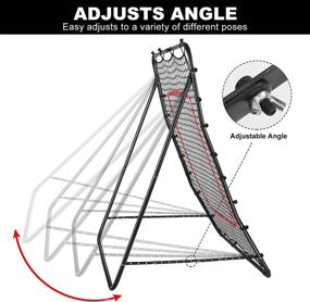 img 2 attached to FENGDU PitchBack Baseball Rebounder Softball