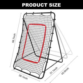 img 3 attached to FENGDU PitchBack Baseball Rebounder Softball