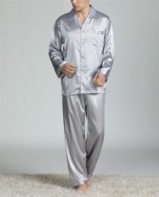 img 2 attached to 🛌 Luxurious Pajama Sleeve Sleepwear for Lounging
