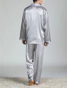 img 1 attached to 🛌 Luxurious Pajama Sleeve Sleepwear for Lounging