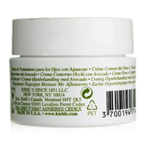 img 3 attached to 🥑 Kiehl's Avocado Creamy Eye Treatment, Unisex, 0.5 Ounce