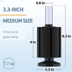 img 2 attached to Pawfly Aquarium Sponge Filter Shrimp Fish & Aquatic Pets in Aquarium Pumps & Filters