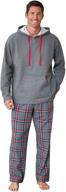 🛌 cozy up in style: pajamagram men's flannel pajama sets logo