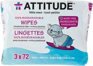 🌿 eco-friendly fragrance-free attitude wipes - 216 wipes logo
