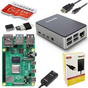 img 4 attached to 🍓 CanaKit Raspberry Pi 4 Starter PRO 64 Kit - Upgraded Aluminum Edition (4GB RAM)