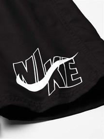 img 1 attached to Nike Solid Volley Short Medium Boys' Clothing ~ Swim