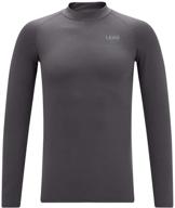 leao compression thermal coldgear baselayers: premium boys' clothing and active wear for optimal performance logo