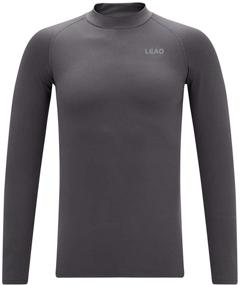 img 4 attached to LEAO Compression Thermal ColdGear Baselayers: Premium Boys' Clothing and Active Wear for Optimal Performance