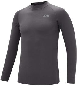 img 3 attached to LEAO Compression Thermal ColdGear Baselayers: Premium Boys' Clothing and Active Wear for Optimal Performance