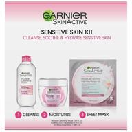 🌿 garnier skinactive micellar skincare routine kit: gentle care for sensitive skin logo