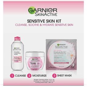 img 1 attached to 🌿 Garnier SkinActive Micellar Skincare Routine Kit: Gentle Care for Sensitive Skin