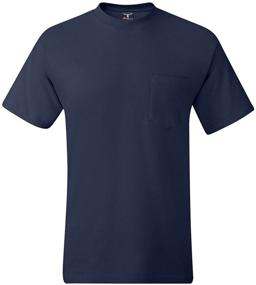 img 4 attached to 👕 Hanes Beefy T-Shirt with Pocket, XXL Men's Clothing - Shirts Category