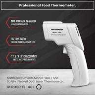 metris instruments food inspector: non-contact infrared laser thermometer for accurate food safety inspections logo