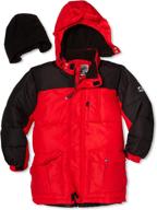 rothschild boys' x-large puffer jacket - boys clothing logo