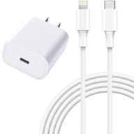 сертифицированный apple mfi быстрый заряд для iphone - 20w usb c адаптер питания стеновой зарядки с кабелем type c to lightning для быстрой зарядки iphone 13 12 mini 12 pro max 11 pro max xr x xs 8 plus логотип