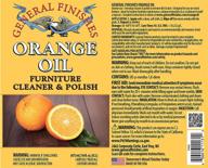 enhance and protect your furniture with general finishes orange oil furniture polish, 1 pint logo