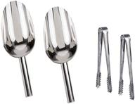 🍬 silver sweet buffet scoops - yzwdtgs 2-pack for effortless serving логотип