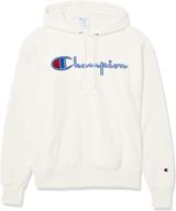 champion life pullover hoodie white 586047 men's clothing for active logo