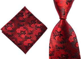 img 1 attached to Premium Standard Length Formal Wedding Neckties: Elevate Your Style