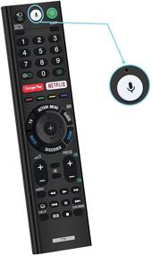 img 4 attached to 📺 Пульт CtrlTV - Sony Smart Bravia с голосовым поиском, пульт Sony Bluetooth Mic, совместимые с Android телевизоры, Sony 4K UHD Crystal HDR TV, Sony OLED Ultra HDTV, телевизоры серии XBR KDL, RMF-TX300U.