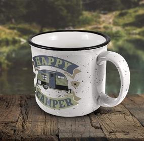 img 1 attached to Spoontiques Hufflepuff Camper Mugs Yellow