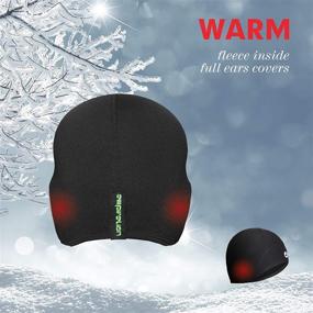 img 1 attached to 🧢 EMPIRELION Thermal Helmet Liner for Kids - Lightweight Beanie Covering Ears, Thin Skull Caps for Boys & Girls, Ideal for Running