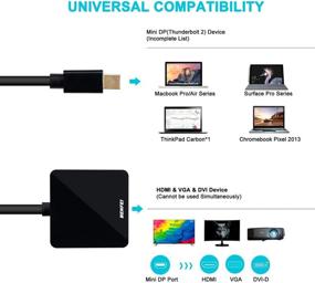 img 3 attached to Адаптер DisplayPort с золотым покрытием совместим с Microsoft