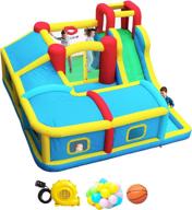 🏀 wellfuntime inflatable bounce jumping basketball: the ultimate joyful playtime experience! логотип