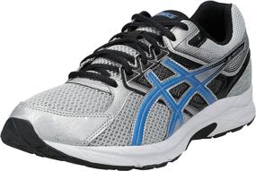 img 4 attached to ASICS Contend Running Silver Electric Men's Shoes