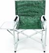 camco 51801 directors chair green logo