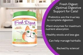 img 1 attached to 🐱 In Clover Fresh Digest: Powerful Digestive Aid and Immune Support Supplement for Cats - Promotes Healthy Stools, Controls Hairballs, Eliminates Litterbox Odor. Fast-Acting Natural Prebiotic and Enzyme Powder.