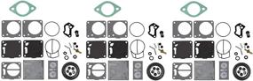 img 4 attached to Gaskets Compatible Polaris Carburetor 3240128