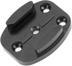 img 3 attached to 📷 FEICHAO Aluminum CNC Quick Release Tripod Mount with 1/4 Adapter Buckle Base Interface - Compatible for Hero 8 7 6 5 4 3 and Other Sports Camera (Surface Mount Board)
