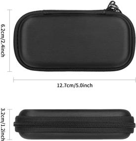 img 1 attached to 📱 Enhanced Protection Travel Case for AliveCor Kardia Mobile Heart Monitor EKG Devices - Shielding Cover Storage Bag