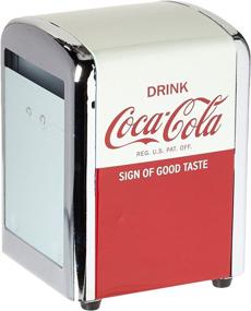 img 1 attached to Tablecraft CC381 Coca Cola Napkin Dispenser: A Convenient and Stylish Solution for Coca Cola Enthusiasts