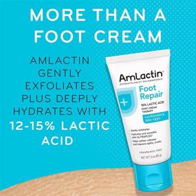 img 3 attached to 👣 3 oz Pack of 3 AMLACTIN Foot Cream Therapy